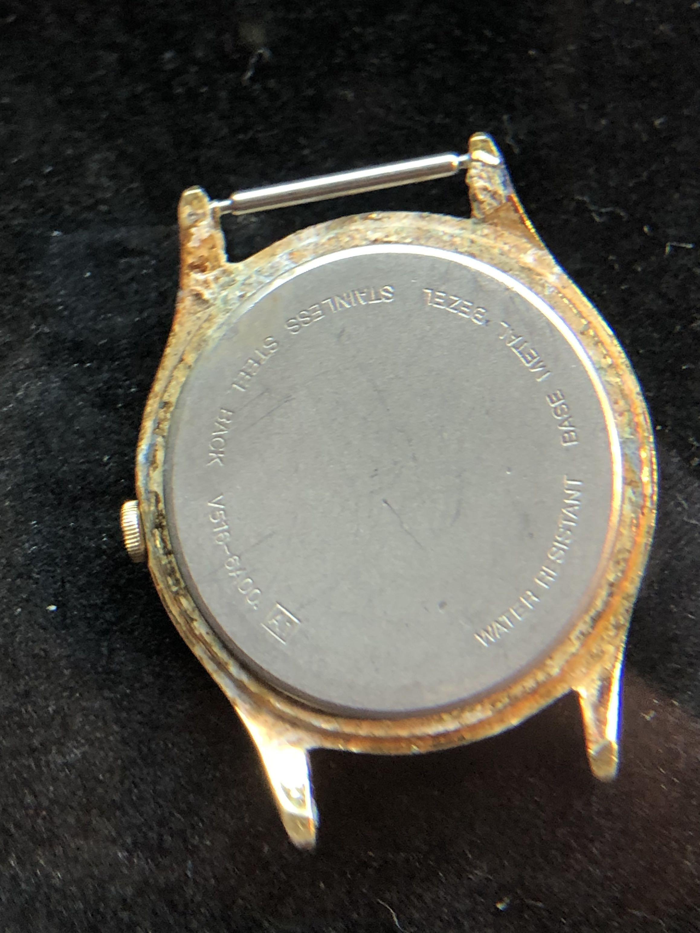 Rare Vintage 80s Lorus by Seiko Goofy Walt Disney Backwards