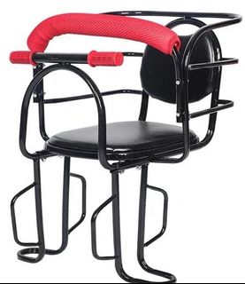 Bicycle baby / child seat front and black. Collection item 1