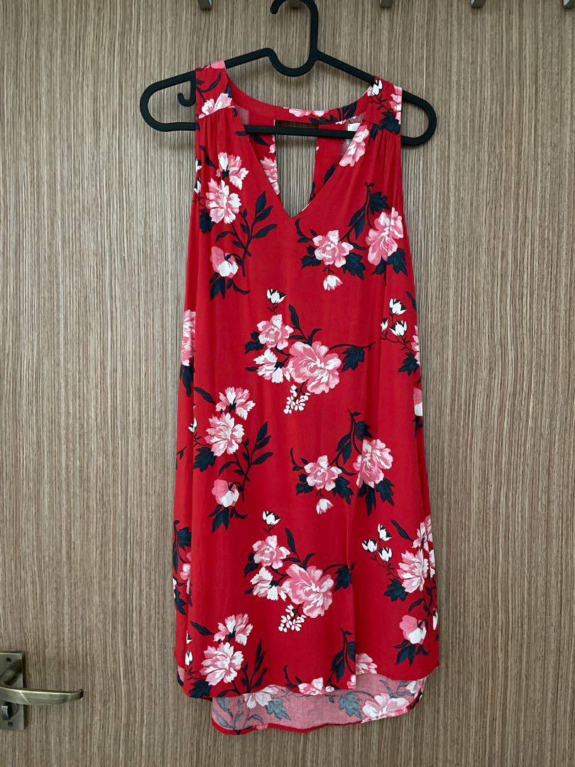 Red old navy new arrivals dress