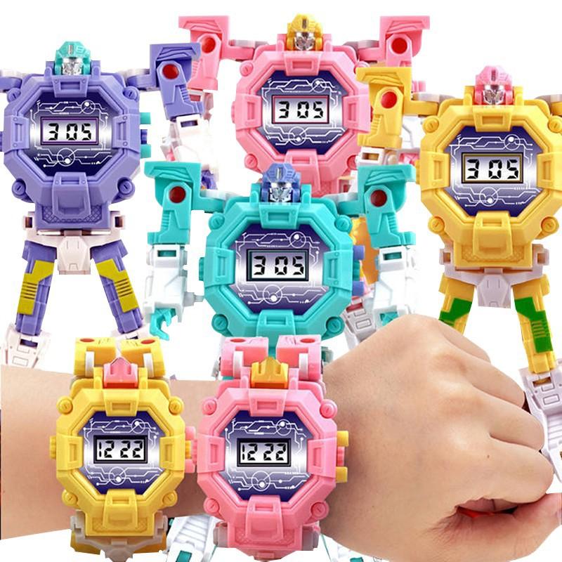 Mecha robot outlet electronic watch
