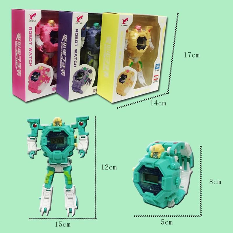 Mecha robot electronic watch sales