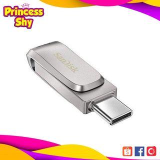 SanDisk 256gb Ultra Dual Drive Luxe USB 3.1 Type C Flash Drive SDDDC4-256G