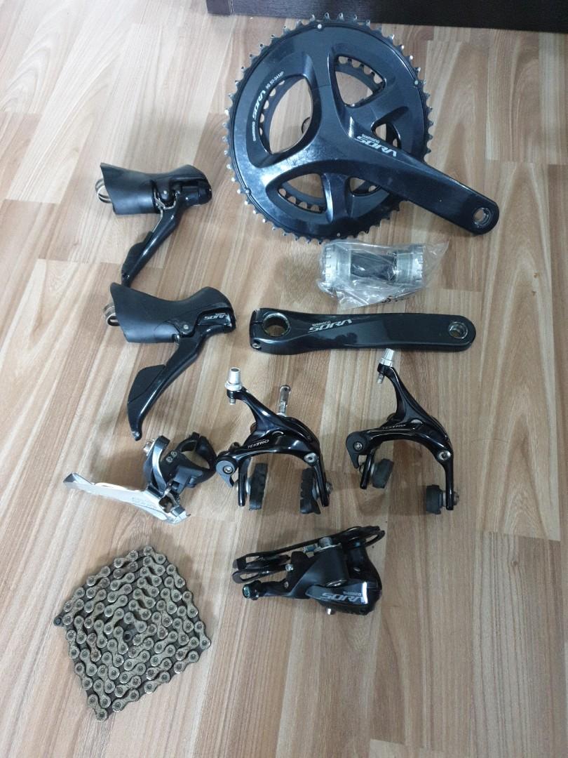 Groupset sora r3000 hotsell
