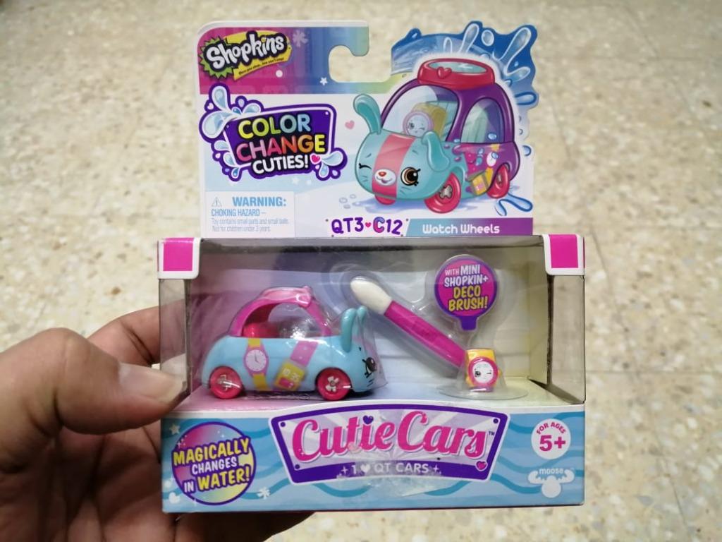 Shopkins Cutie Cars Watch Wheels Color Change Diecast Metal Collectible Car Hobbies Toys Toys Games On Carousell