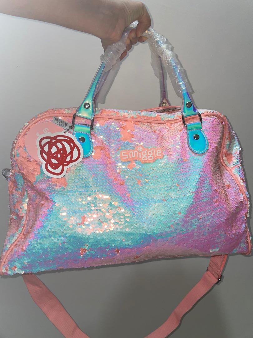 Smiggle glitz weekender bag top