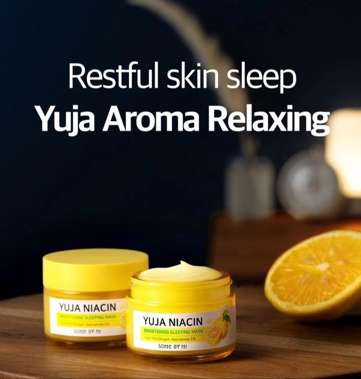 SOMEBYMI Yuja Niacin Brightening Sleeping Mask (60g), Beauty