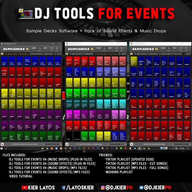 Sound Effects + Sample Decks (DJ Tools For Events v.4), Computers