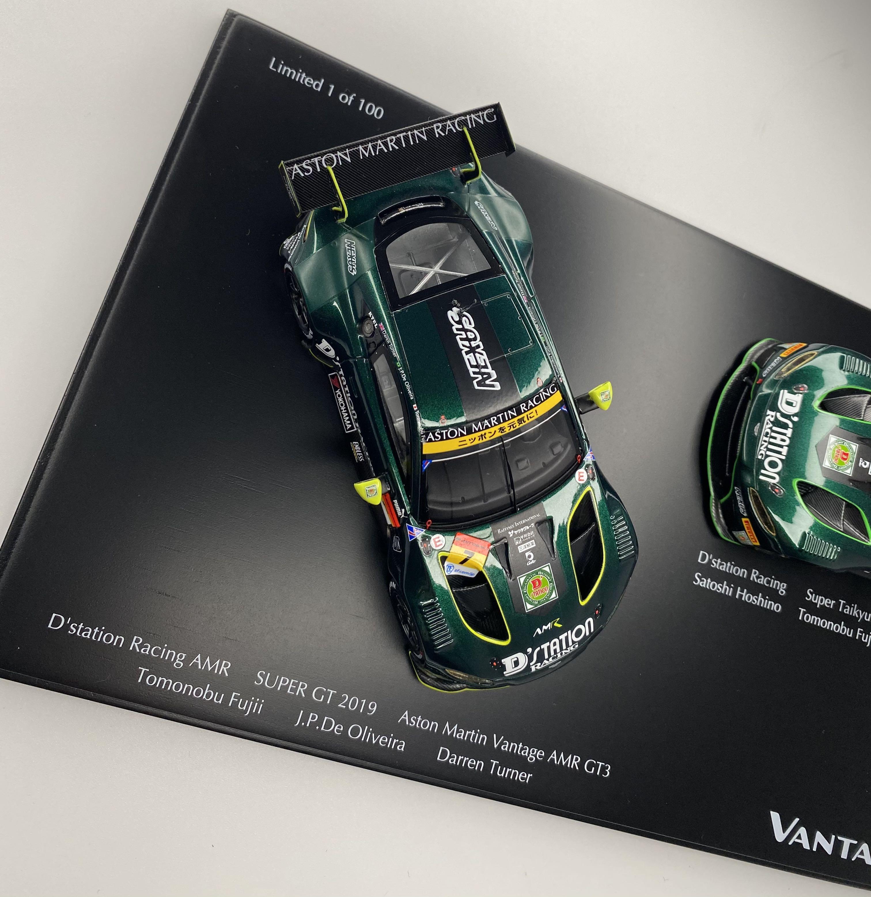 Spark 1:43 Aston Martin Vantage GT3 GT300 JGTC D'Station, 興趣及 