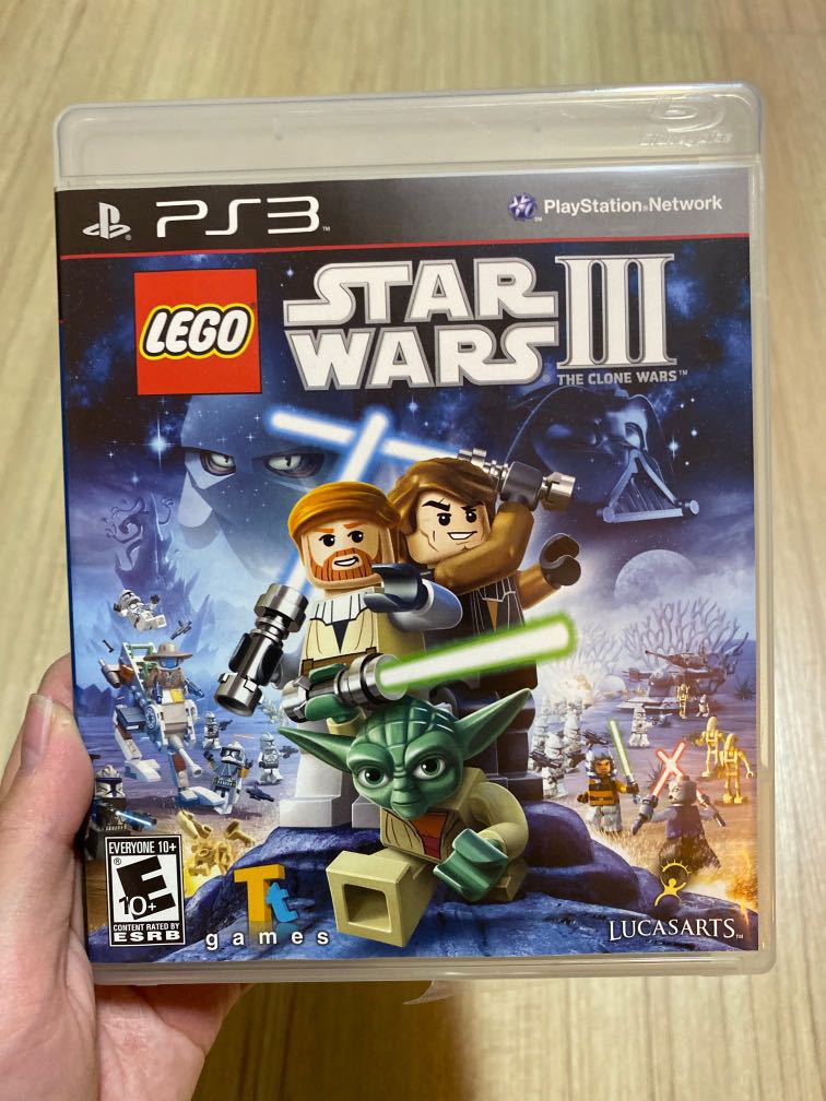Star Wars Iii Clone Wars Ps3 Toys Games Video Gaming Video Games On Carousell