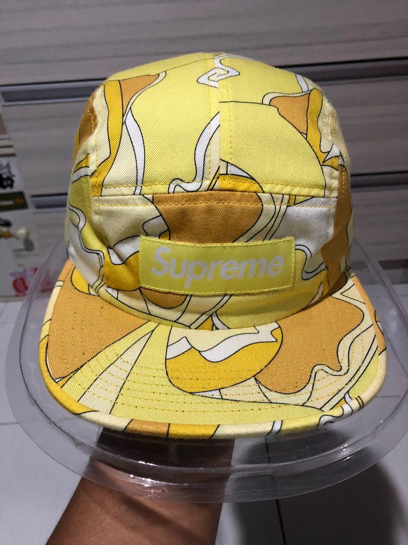 Supreme abstract camp cap top