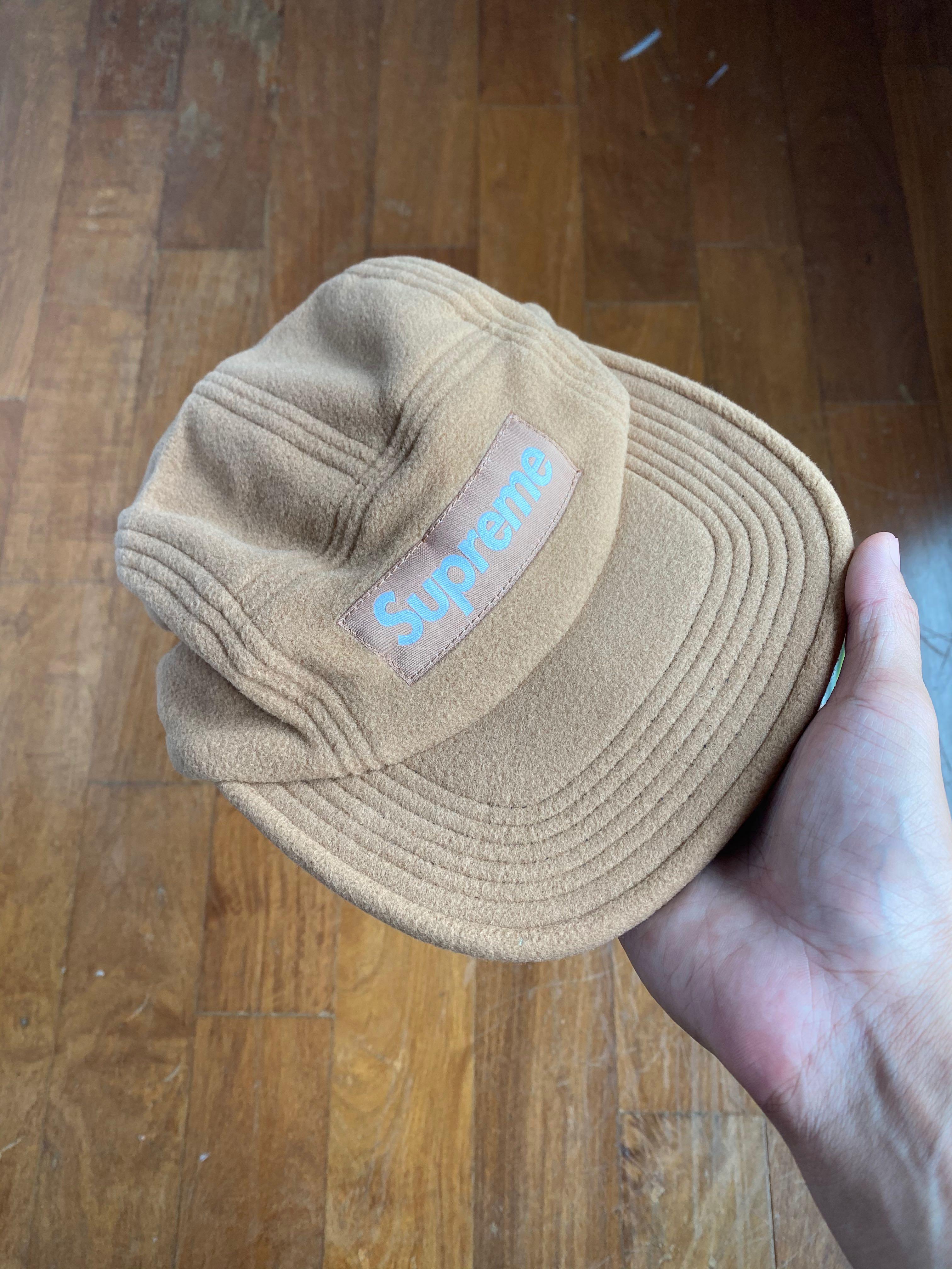 Supreme fleece new arrivals pullcord camp cap