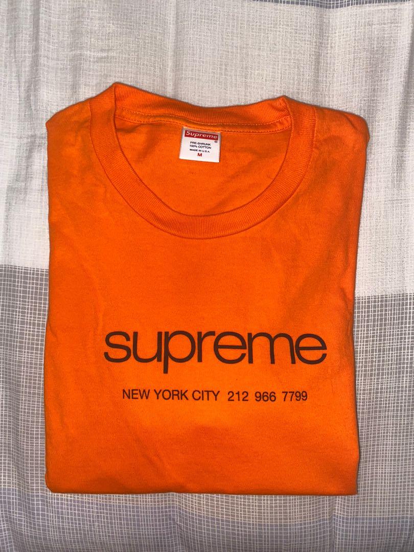 SUPREME NEW YORK CITY TEE SS20, Men's Fashion, Tops & Sets, Tshirts