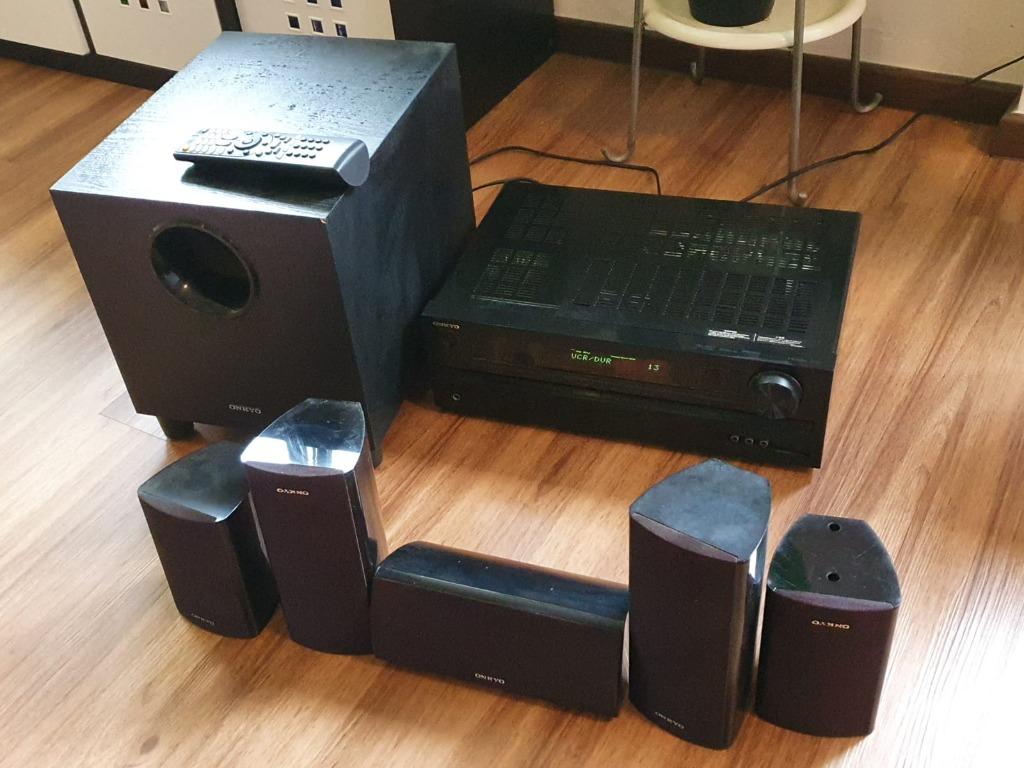 Sound set up onkyo surround AV Receiver