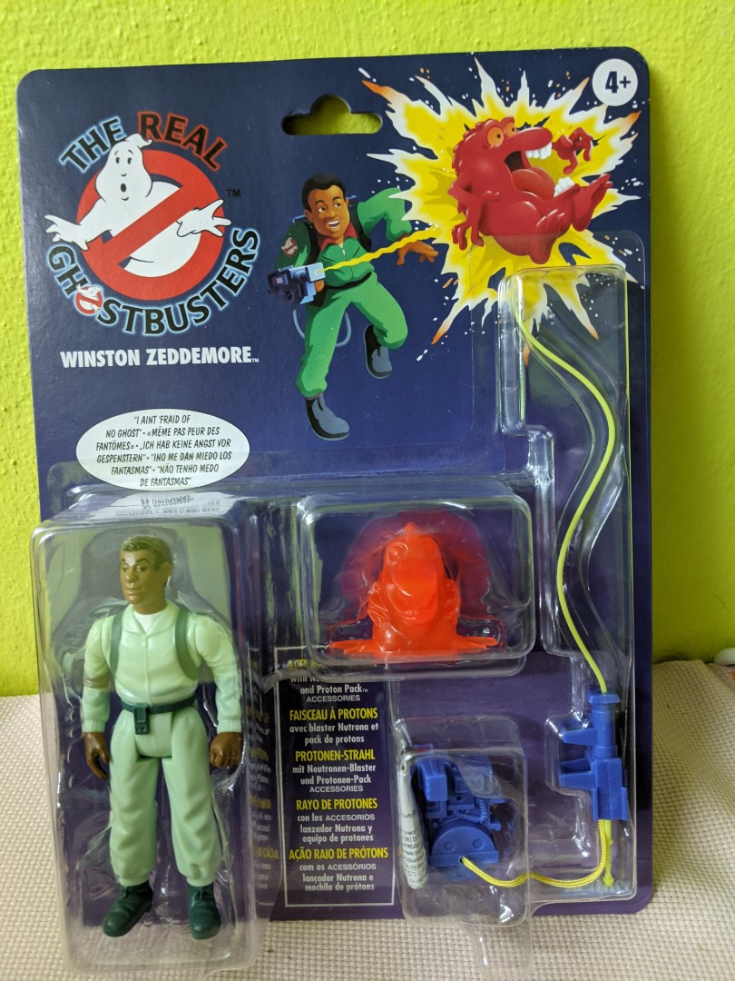 The Real Ghostbusters Classics Winston Zeddemore Toys Games Action Figures Collectibles On Carousell