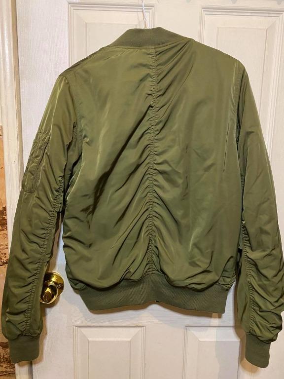 New army hotsell greens bomber jacket