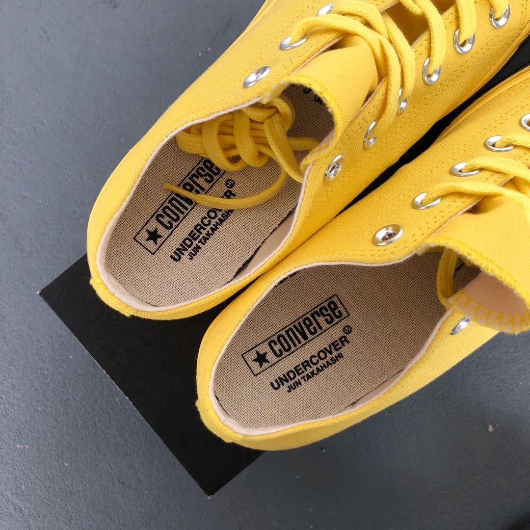 Undercover x Converse Chuck Taylor All Star 70s Ox Yellow US7 Jun Takahashi