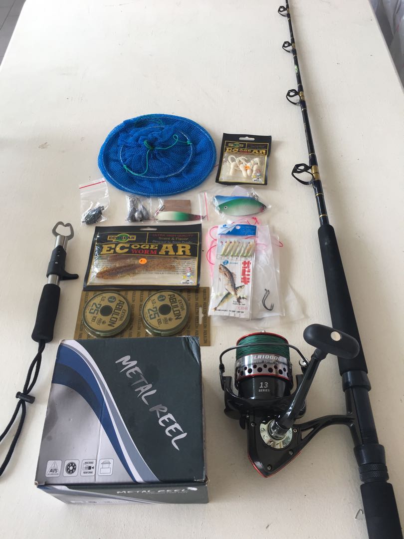Clearing out of stocks, Used DAIWA STP-6KG and New SLR10000 Reel, Sports  Equipment, Fishing on Carousell
