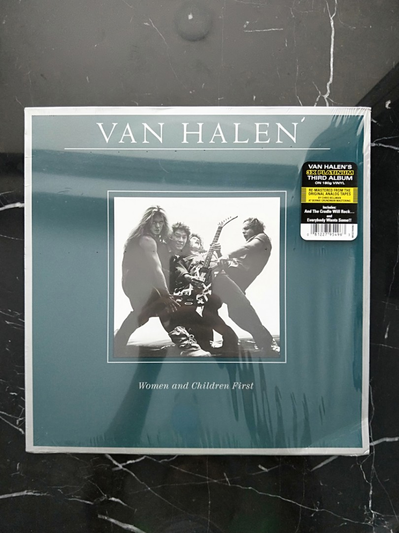 Van Halen Women And Children First Vinilo Lp Remastere