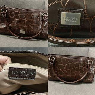 Vintage Lanvin Collection X Noevir  Top Handle Bag