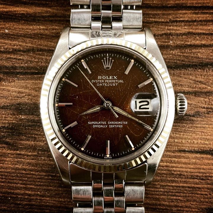 Vintage rolex datejust clearance