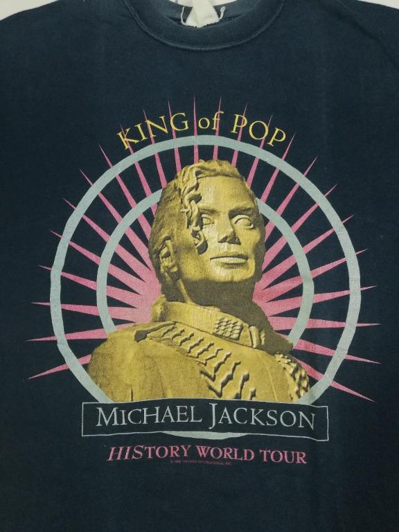Michael jackson history online tour t shirt
