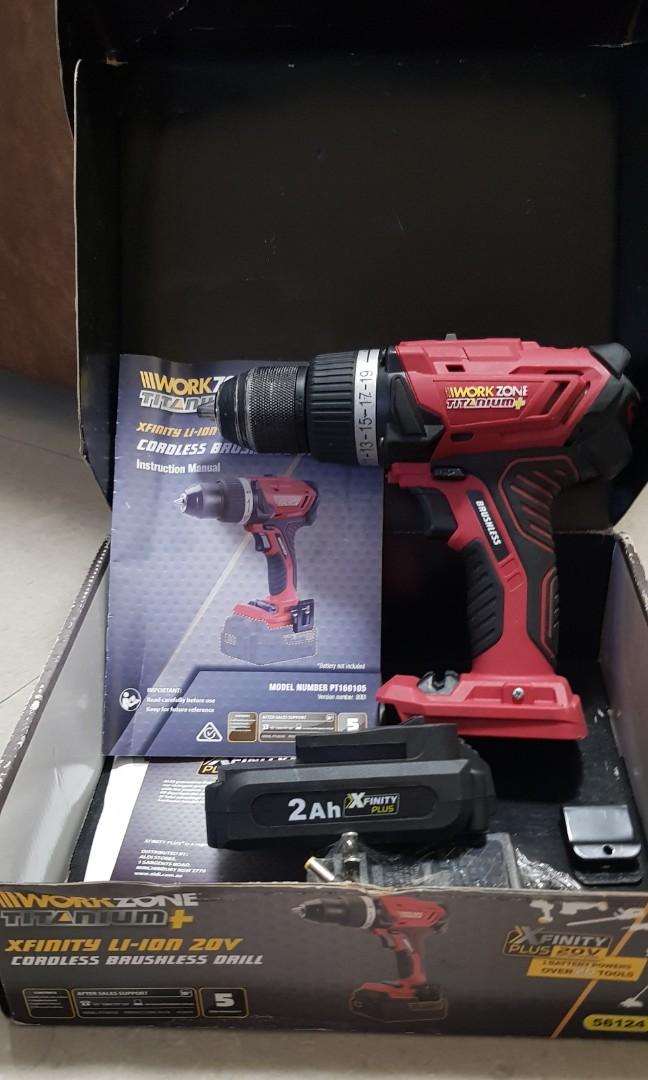 Workzone brushless cheap drill driver review