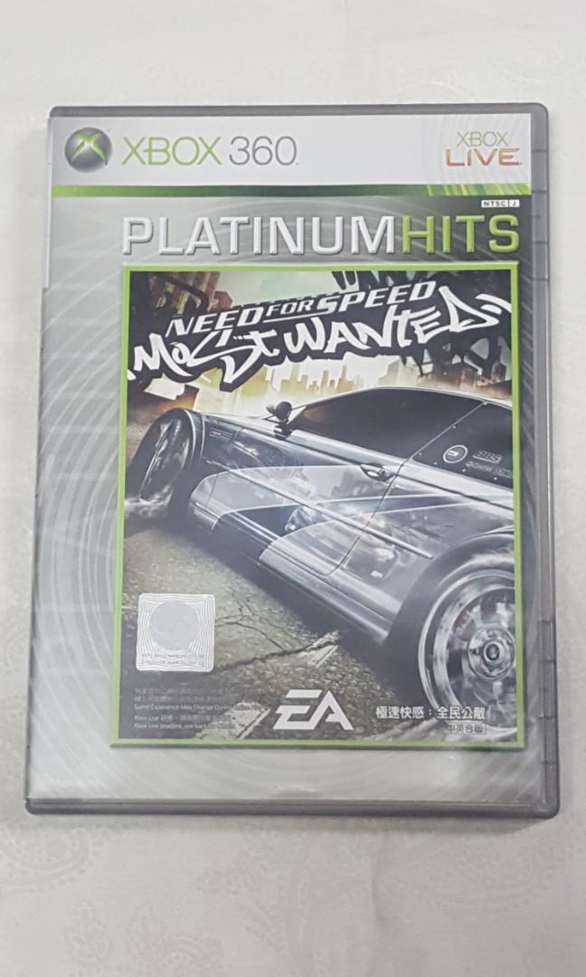 Need For Speed: Most Wanted: Platinum Hits - Xbox 360, Xbox 360