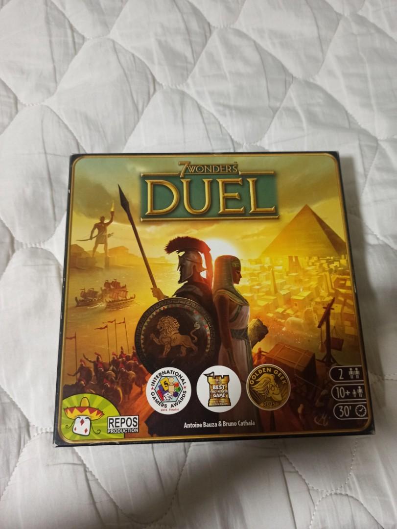 7 Wonders Duel Pantheon Expansion Sleeved Painted Toys Games Board Games Cards On Carousell