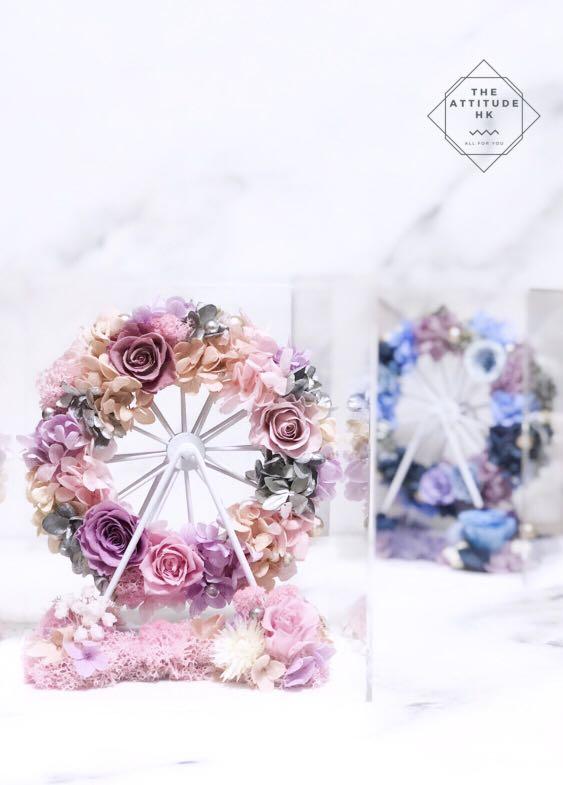 情人節限定 永生花幸福摩天輪 傢俬 家居 家居裝飾 家居裝飾 其他 Carousell