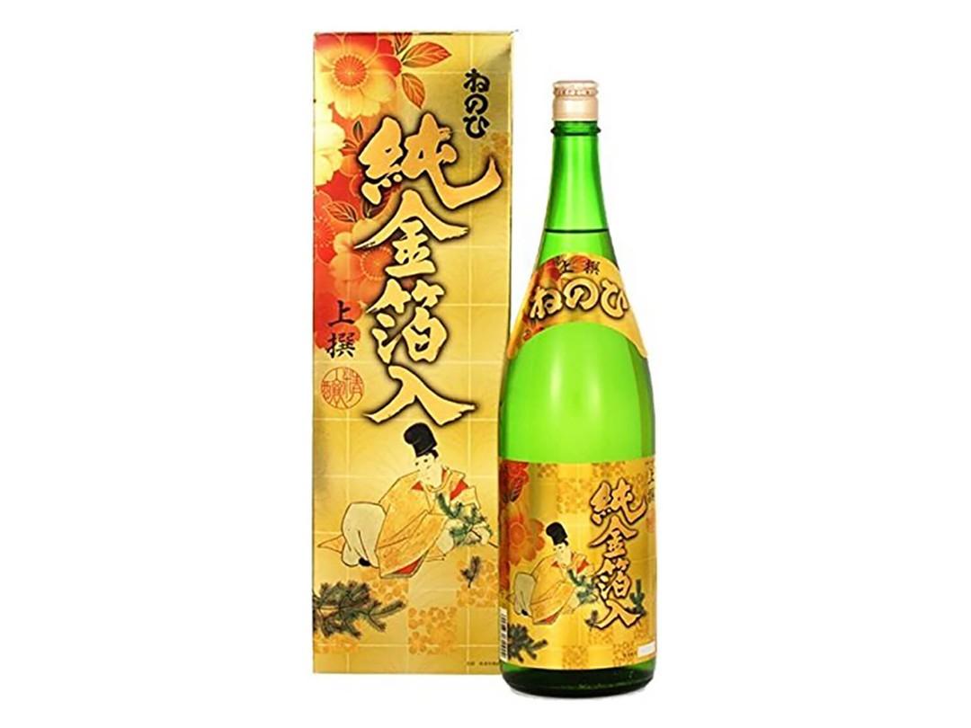 🈹🈹[日本] 盛田酒造純金箔入限定上撰清酒- 有盒, 嘢食& 嘢飲, 酒精