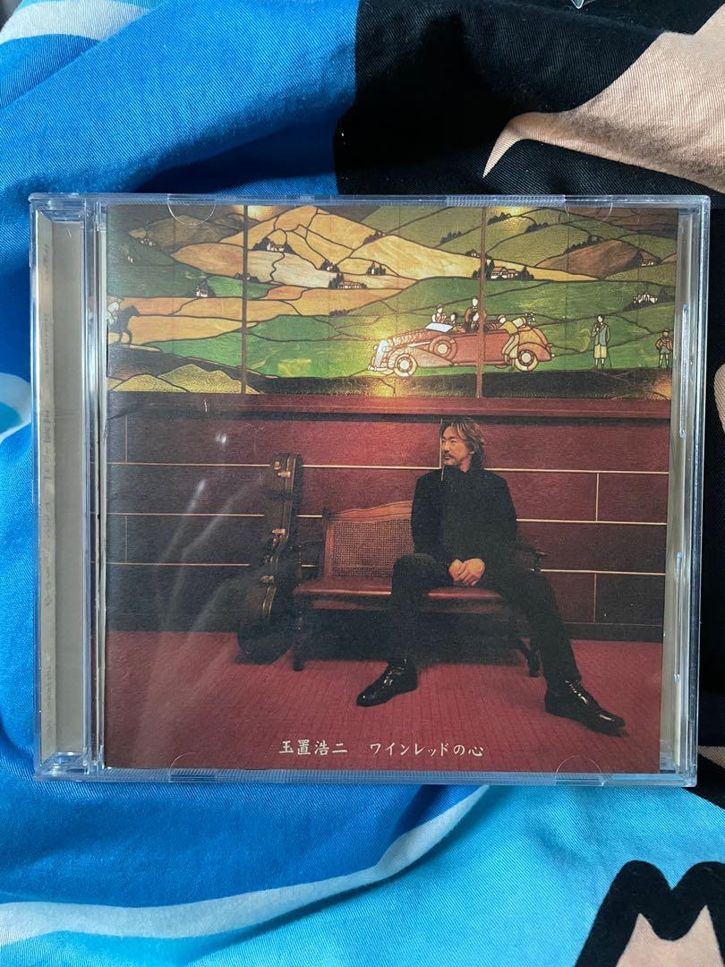 玉置浩二酒紅色的心 Cd 01年天龍日版1m1 24k 金碟 興趣及遊戲 音樂樂器 配件 音樂與媒體 Cd 及dvd On Carousell