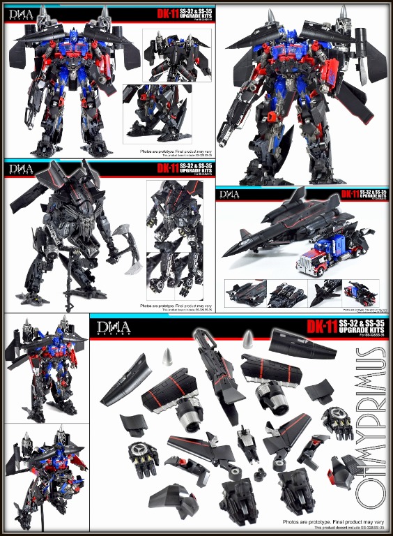 DK11 Upgrade Kit For Transformers Studio Series SS32 Optimus Prime
