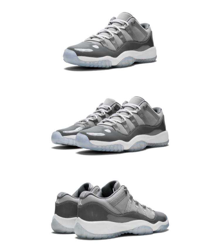 air jordan 11 retro low grey