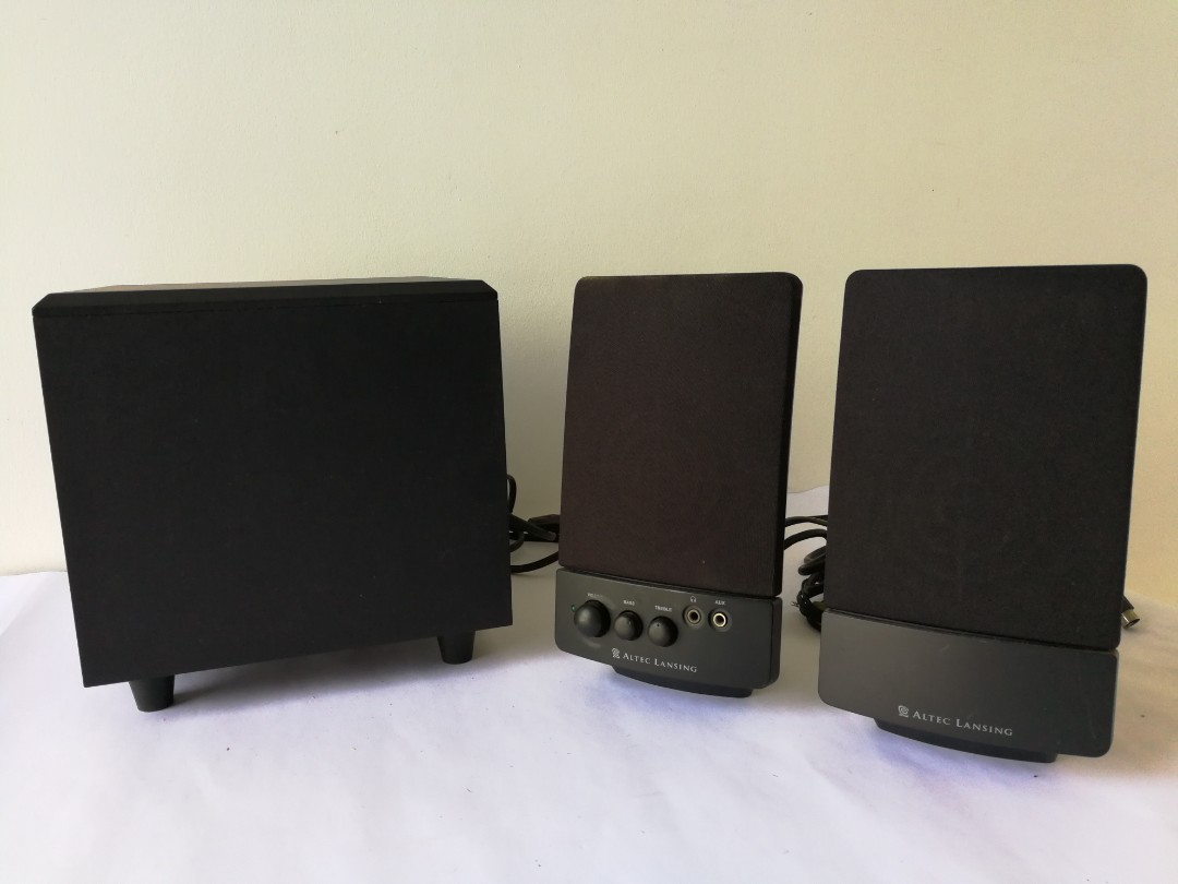 Altec Lansing Speakers With Subwoofer Audio Soundbars Speakers Amplifiers On Carousell