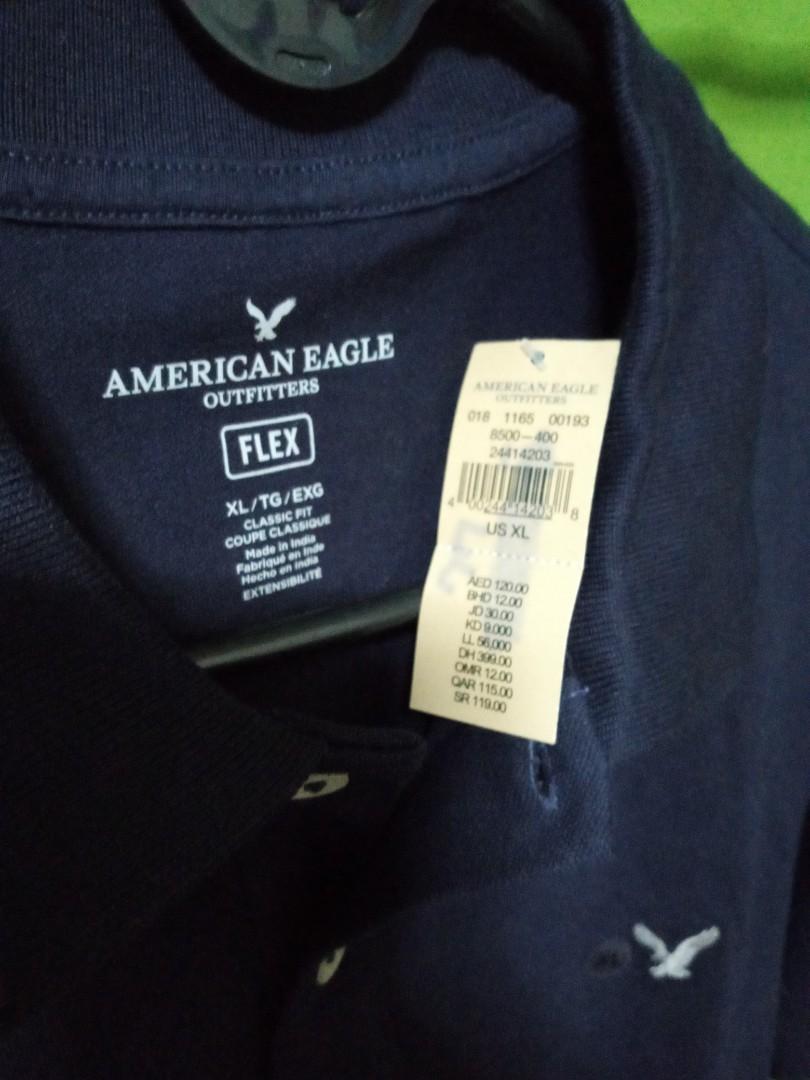 american eagle polo size chart