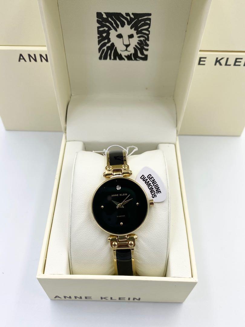 Anne Klein AK/1980BKGB, Women's Fashion, Watches & Accessories, Watches on Carousell