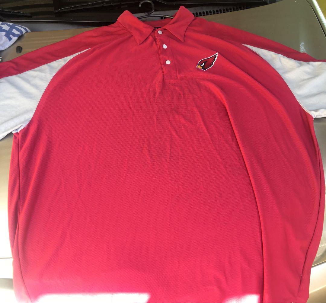 arizona cardinals men's polo shirt