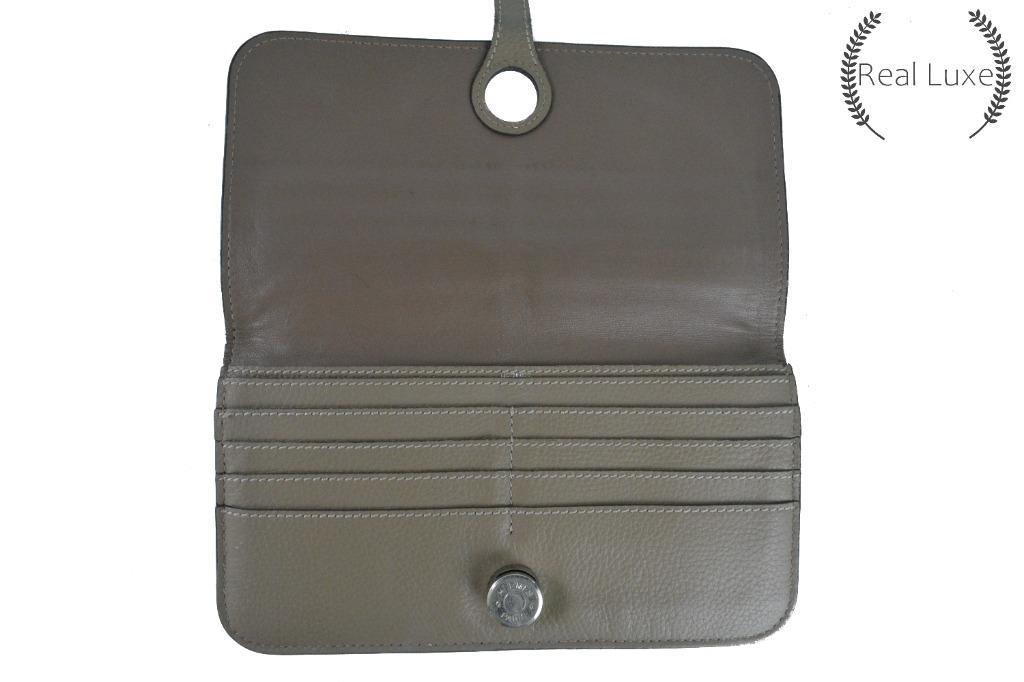 Authentic HERMES dogon recto wallet (Category: Luxury Bags & Wallets) located in Cagayan de Oro. Submitted by real_luxe (Listing ID 1062977445, Image 2). Description: FLAW: Broken zipper Riri zipper Stamp/code is barely noticeable No Inclusion ( Encircled ones are the flaws of the item ) The Photos are taken by "US" and water mark on all images to avoid people taking our hard work. We take a lot of photos already with good quality, so hoping you 
