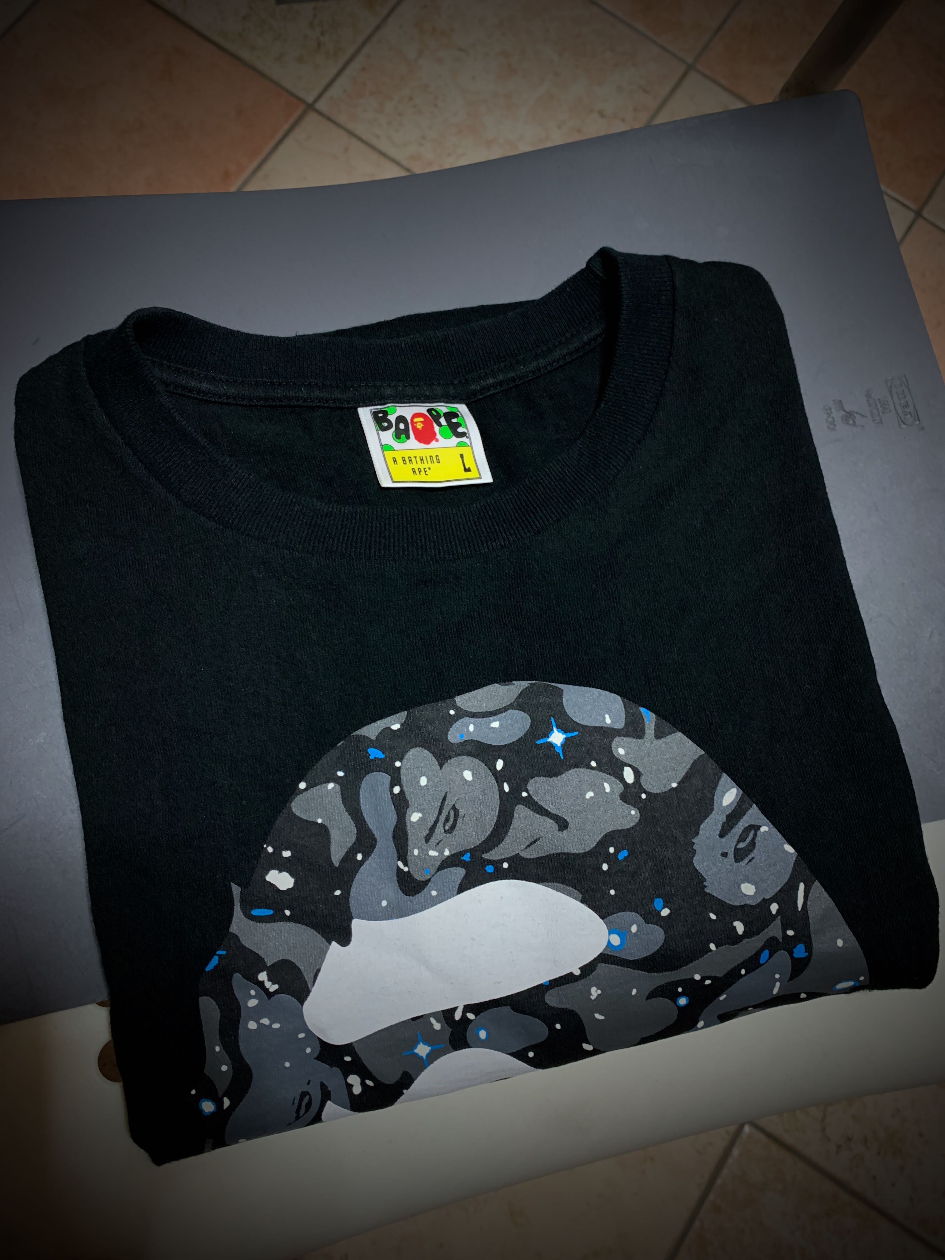 Bape space camo sale glow in the dark
