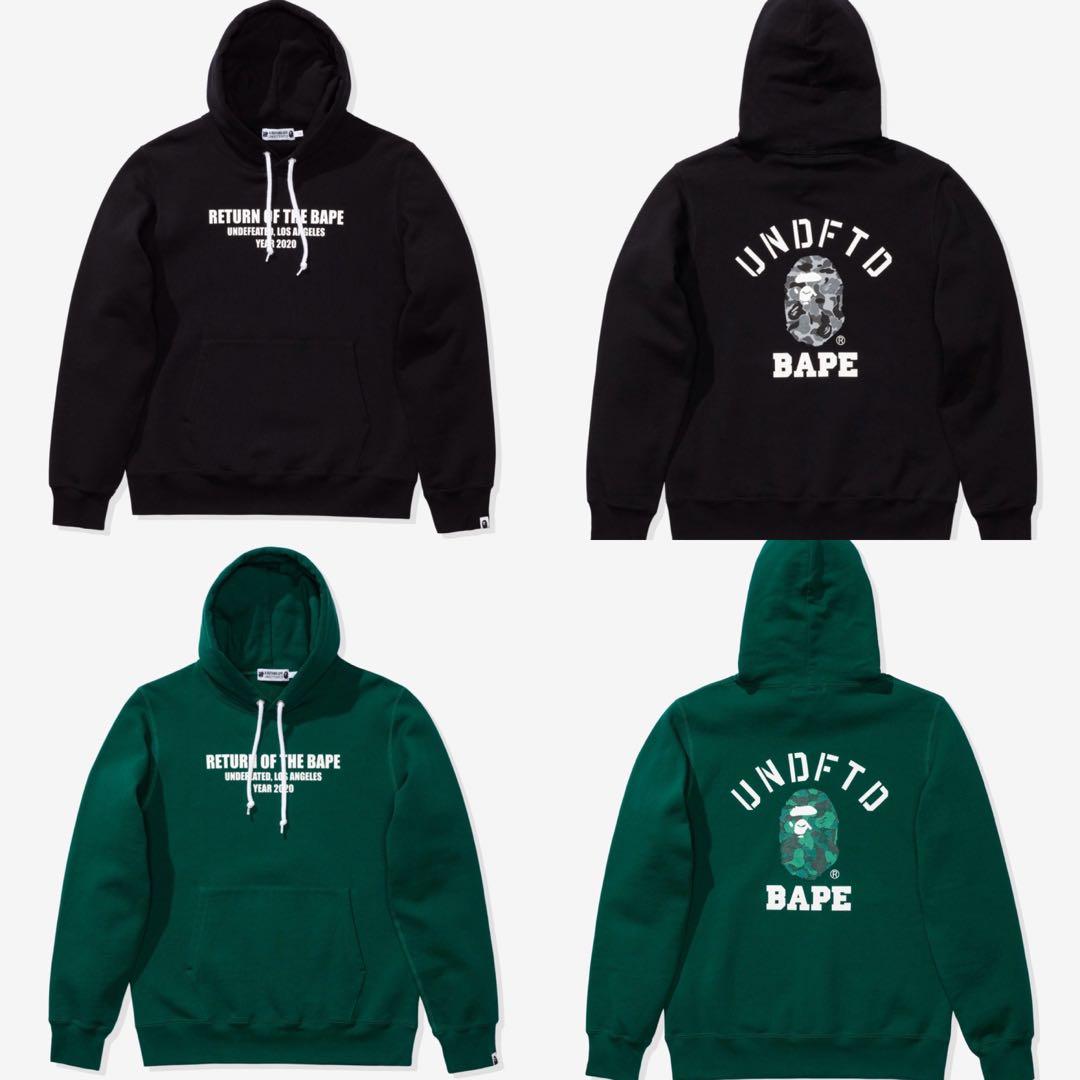 BAPE UNDEFEATED PULLOVER HOODIE 2020