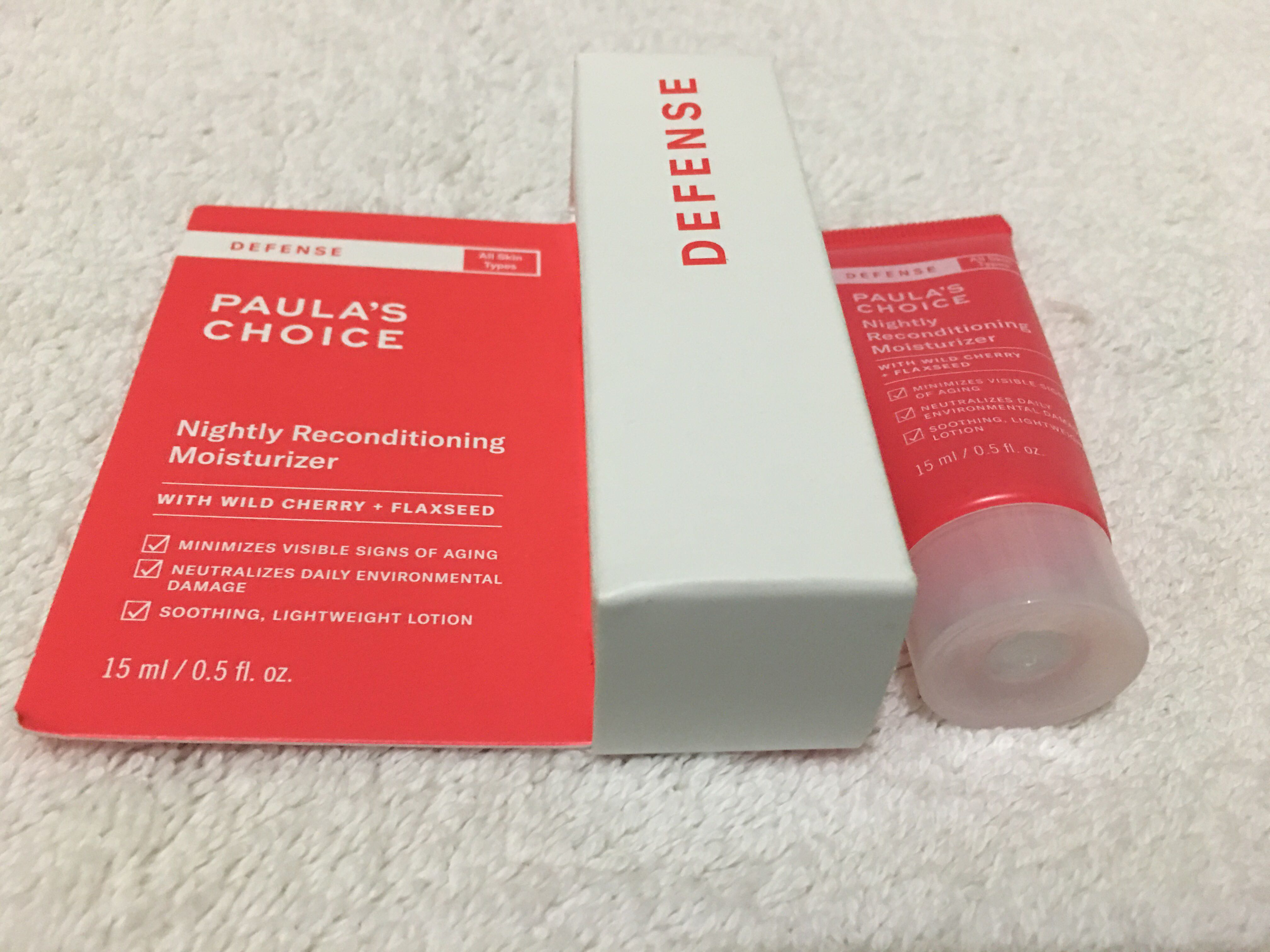 nightly reconditioning moisturizer