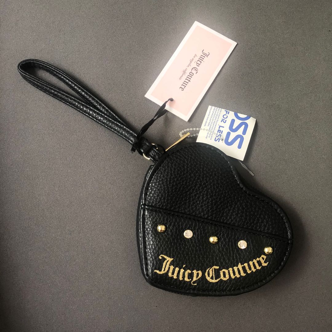 Juicy Couture Black Coin Purse, Women's Fashion, Bags & Wallets, Wallets &  Card holders on Carousell