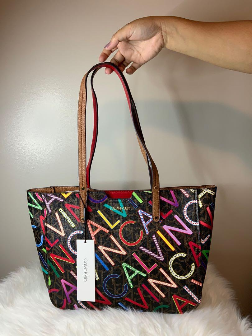 Calvin klein dilan tote store