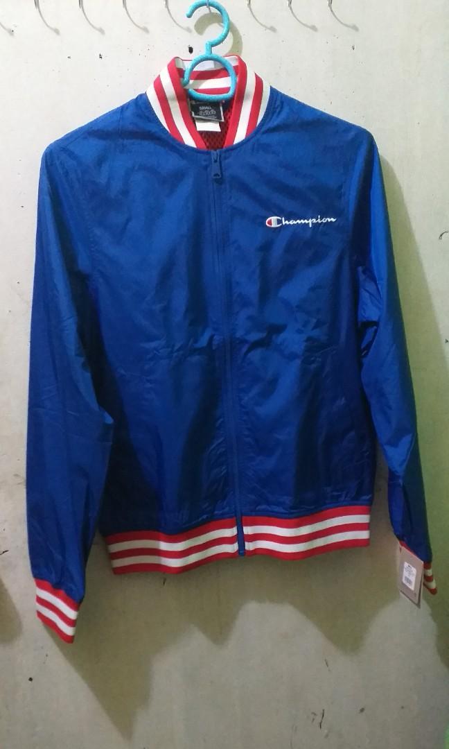 Champion satin zip baseball 2025 jacket