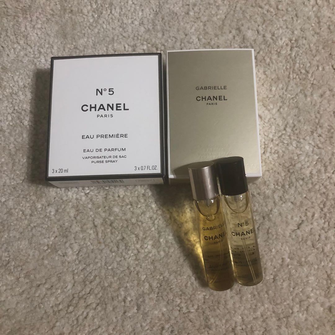 Chanel N5/GABRIELLE EDP Twist & Spray Refill 20ml, Beauty