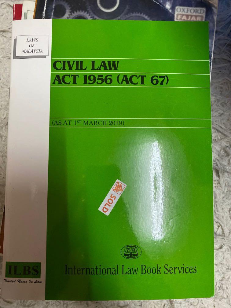 Civil Law Books Stationery Books On Carousell