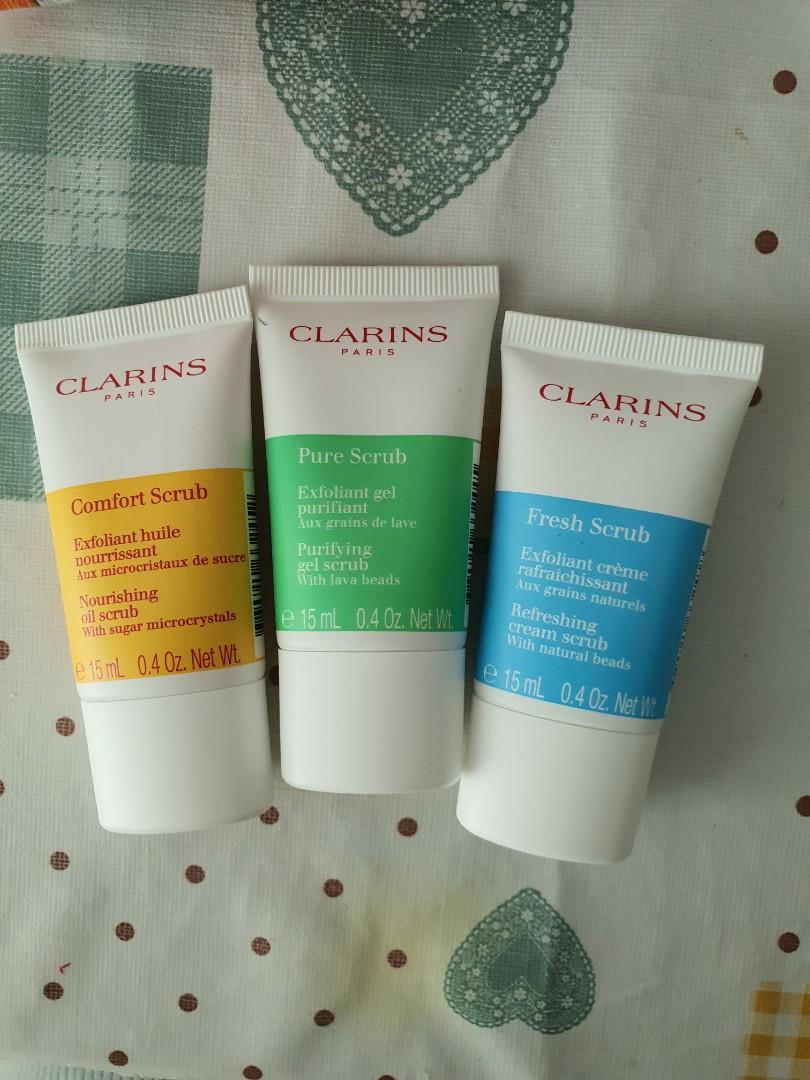 clarins fresh scrub exfoliant