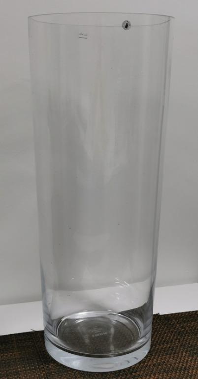 Oversized Clear Glass Floor Vases - Glass Designs