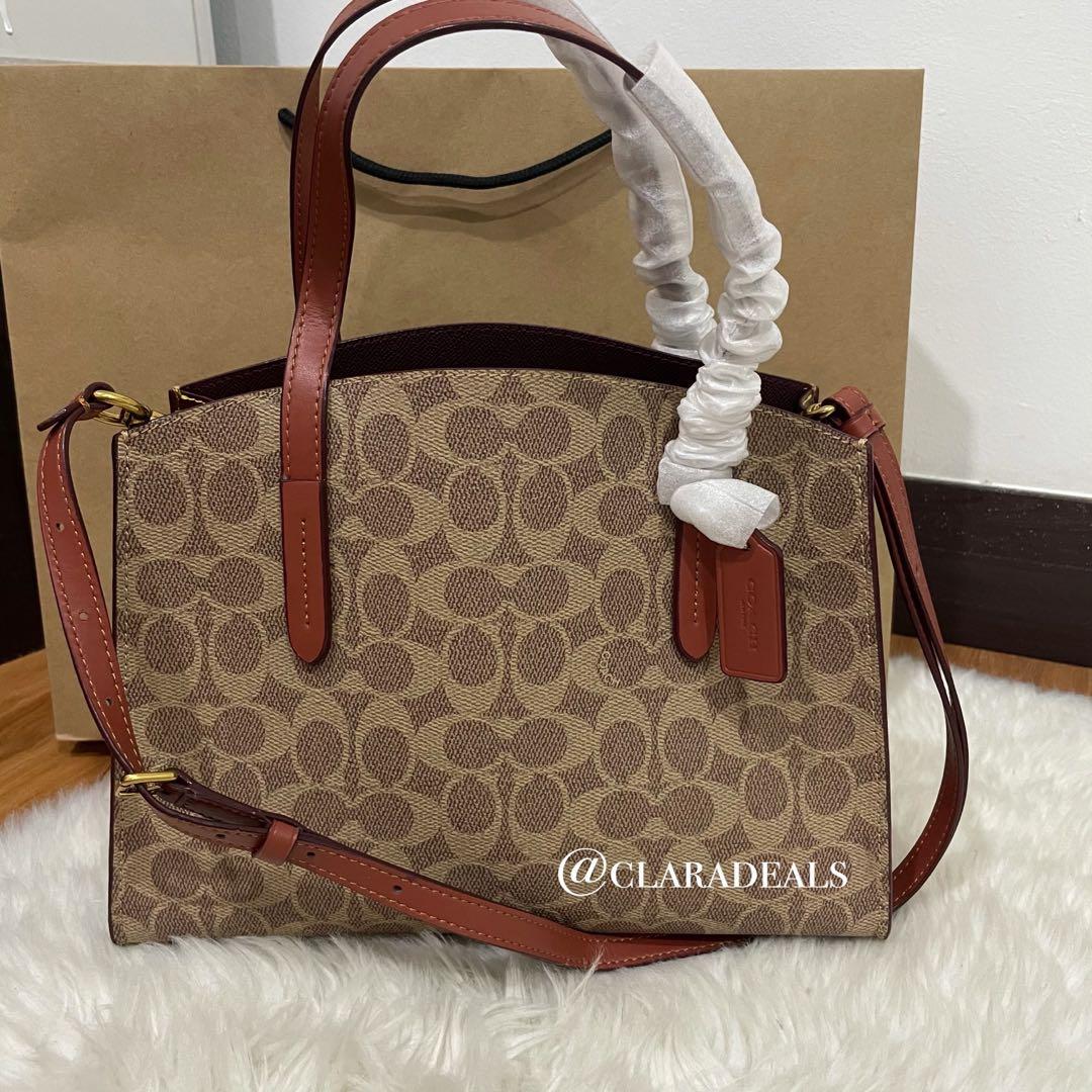 Coach Charlie Carryall 28 in Signature