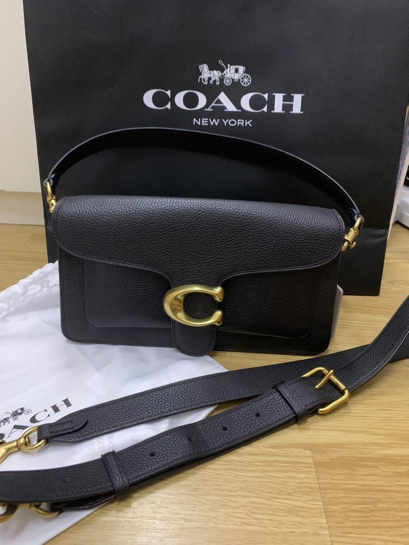 Coach Tabby Shoulder Bag 26 Black, Luxury, Bags & Wallets on Carousell